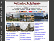 Tablet Screenshot of kathedralen.net